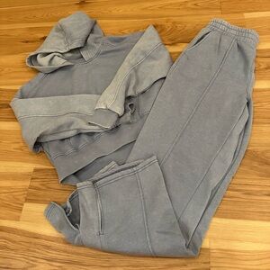 Pink Rose Soft Light Blue Apparel